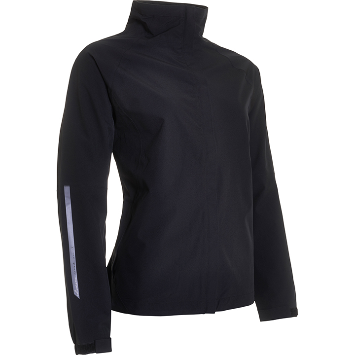 Lds Links rainjacket - black in the group WOMEN / Rainwear at Abacus Sportswear (2070600)
