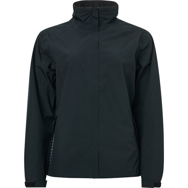 Lds Links stretch rainjacket - black in the group WOMEN / Rainwear at Abacus Sportswear (2076600)