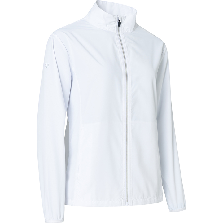 Lds Ganton wind jacket - white in the group WOMEN / All clothing at Abacus Sportswear (2342100)
