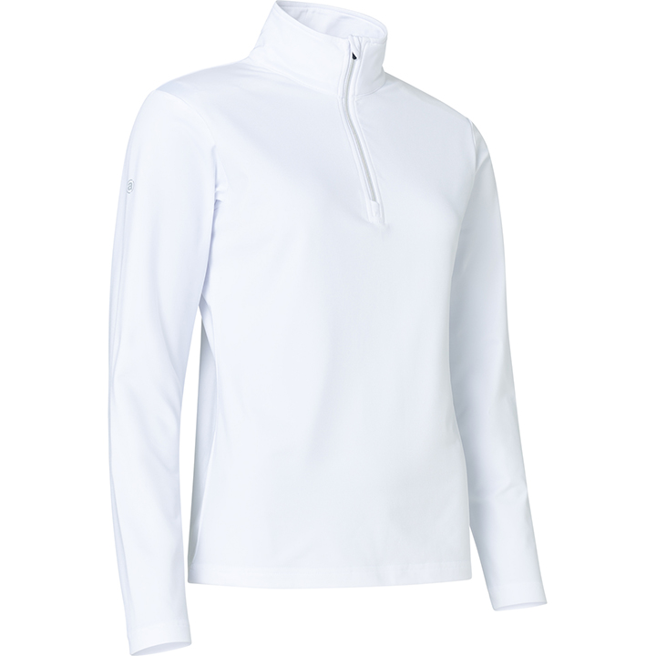 Lds Dunbar halfzip fleece - white in the group WOMEN / All clothing at Abacus Sportswear (2370100)