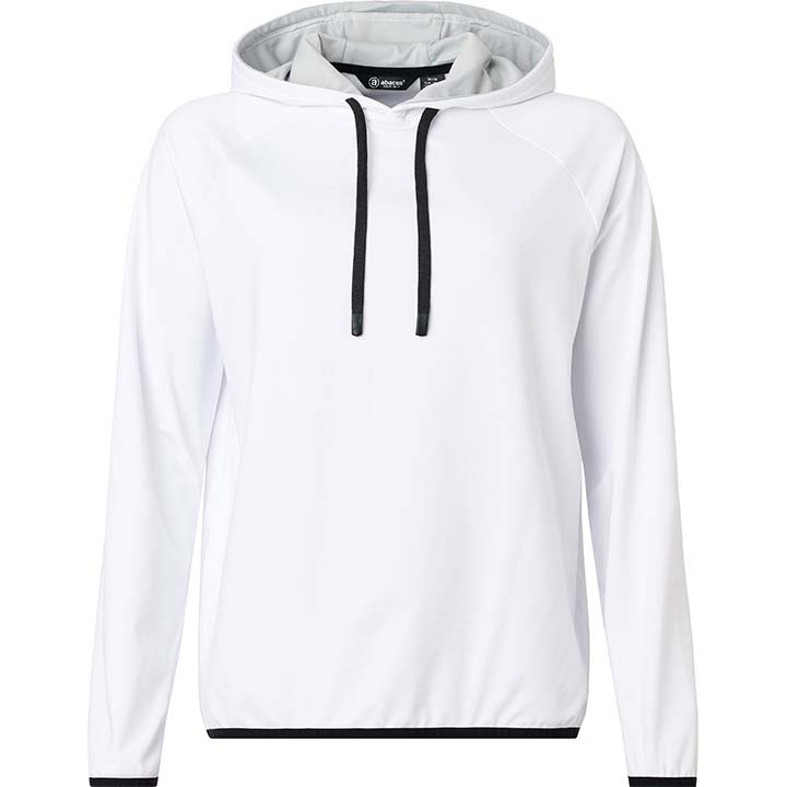 Lds Loop hoodie - white i gruppen DAM / Alla damkläder hos Abacus Sportswear (2374100)