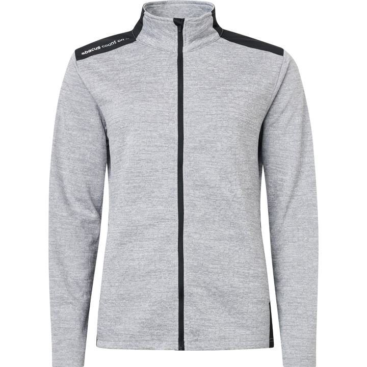 Lds Sunningdale fullzip - lt.grey/black in the group WOMEN / All clothing at Abacus Sportswear (2380789)