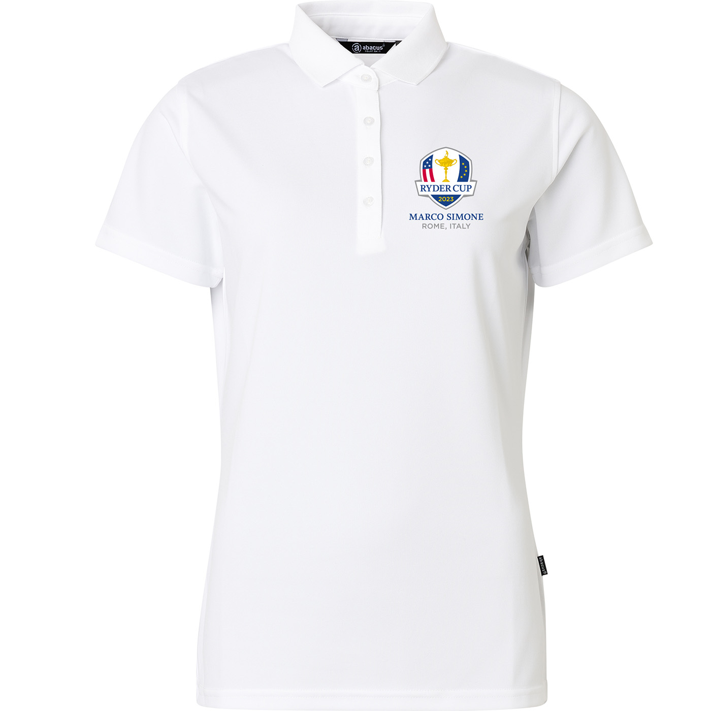 Lds RC Cray drycool polo - white in the group WOMEN / All clothing at Abacus Sportswear (2773100)
