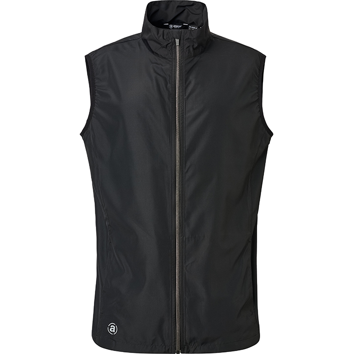 Mens Ganton wind vest - black i gruppen HERR / Alla herrkläder hos Abacus Sportswear (6343600)